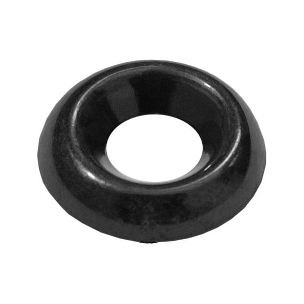 Auveco #8 COUNTERSUNK BRASS FINISH WASHER BLK ZINC, 100PK 16012 - main